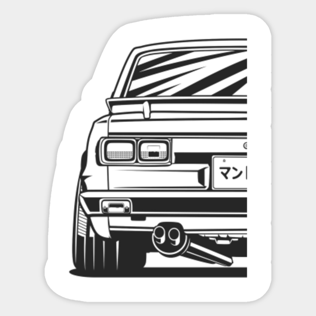 JDM car Jdm Car Sticker TeePublic